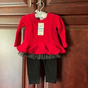NWT First Impressions 2 piece outfit.